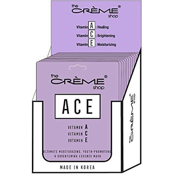 The Crème Shop | Vitamin A C E Ultimate Moisturizing, Youthful & Brightening 5ct - Picture 3 of 3